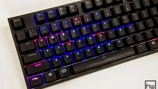 CM Storm QuickFire XTi Lighting demo