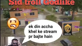 Sid target godlike | Sid troll godlike