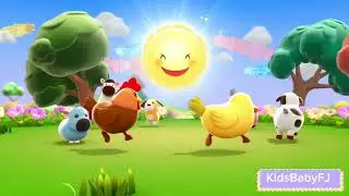 ANIMAIS DA FAZENDINHA 🎶Uma música divertida e animada para cantar, dançar e aprender com os animais!
