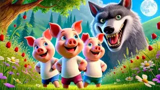 The Big Bad Wolf and the Three Little Pigs | Bedtime Stories for Toddlers | Fairy Tale Story