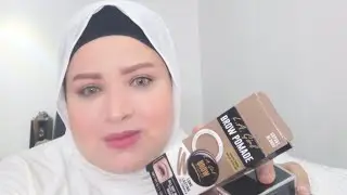 رفيو عن باودر كاركتر وجل حواجب لاجيرل وفرشه لاجيرل للحواجب ورأيي فيهم ?
