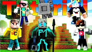 WORLD FIRST 🔥 Spear + Mace Tutorial in Minecraft Bedrock | Mobile Touch Controls 😱
