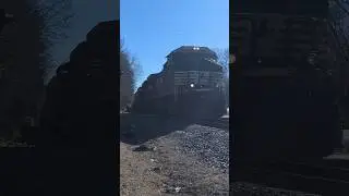 Norfolk Southern ethanol empties train 65D passes Raleigh NC at Royal Street 1/15/2026