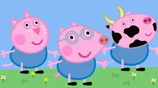 George Pig as different animals