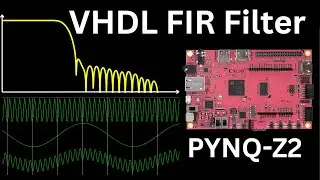 КИХ-фильтр нижних и верхних частот на языке VHDL: моделирование и реализация в Vivado.