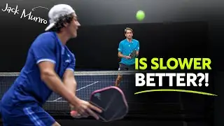 Новейшая стратегия нападения от Pro Pickleball &mdash; атаки на низкой скорости с Джеком Манро