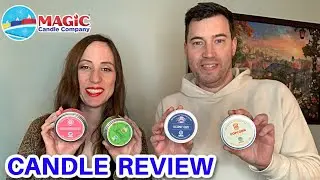 *NEW* MAGIC CANDLE COMPANY REVIEW | Disney Candle Review | Disney World Smells | Smells of Disney