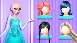 Frozen Elsa Glow Up! Extreme Makeover