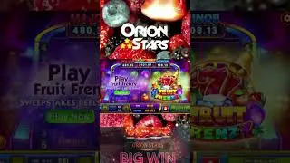 🍓🍌🍉 FRUIT FRENZY ORIONSTAR SLOT - HUGE WIN! 🎰💰 #slot #slotmachine #casino #bigwin #jackpot
