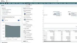 Navigating the Center Menu in Oracle NetSuite for Government