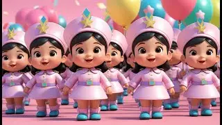 Marching Soldiers Left Right Song | Fun Rhyme for Kids | 3D Action Song & Learning Adventure