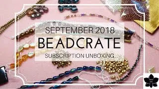 BeadCrate Monthly Beaded Jewelry Subscription | Sep. 2018