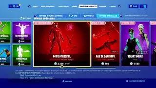 Live Fortnite quadrille  blc / FR /PS4