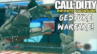 GESTURE WARFARE!! Infinite Warfare New Game Mode First Impressions! (IW Gesture Warfare Gamemode)
