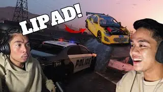 @VonOrdonaYT споткнулся о @LaminZuuu в погоне за полицией! (LAPTRIP) - GTA 5 RP
