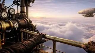 ⚙ Steampunk Airship Lo-Fi ~ Chill Beats to Relax/Sleep/Study | Dream Realm