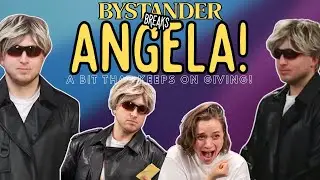 Bystander BREAKS Angela! | a bit that keeps on giving #smosh #angelagiarratana #shaynetopp