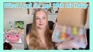 WHAT I GOT FOR MY 19th BIRTHDAY! 🥳 | Kacey Murray