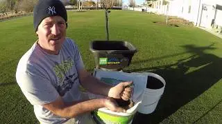 Applying HUMATE or Humic Acid to lawn
