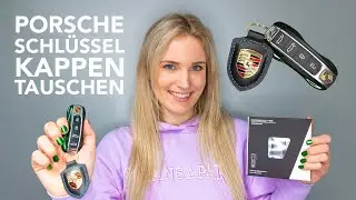 Porsche Schlüsselkappen Seitenwangen tauschen für meinen Taycan & 911 I Tutorial