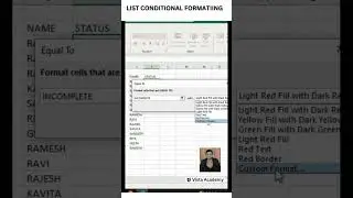 #excel #conditional formatting #analytics