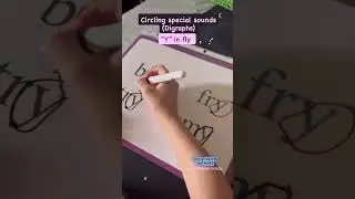 Learning the &ldquo;y&rdquo; in fly! 🦋 Making phonics fun with Abeka #learningwithvega #homeschoollife