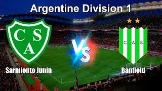 Sarmiento Junin vs Banfield Live Score Argentine Division 1