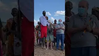 Circumcision Dance in Kenya - It didn't hurt to bad #travel #shorts #kenya #dance