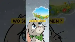 Hase wartet auf den Fr&uuml;hling❄️🌸#kindergeschichte #geduldlernen #jahreszeiten #kinderlernen