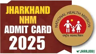 Jharkhand NHM and ANM Admit Card 2025 💥 Admit Card कैसे करें Download 🥰 #bigupdate