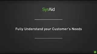 Stuart Rance's ITSM Tip #6:   Fully Understand Your Customer's Needs