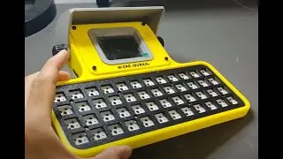 Micro Journal Rev.6: GameBoy - Yellow Black Gray