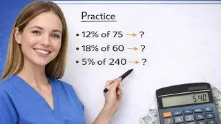 ATI TEAS Percent of a Number (Step-by-Step) | Start Here Math video 3