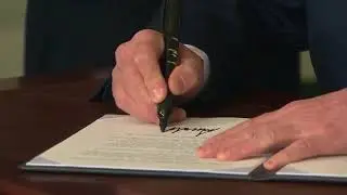 President Trump signs executive order on tariffs for Chinese imports