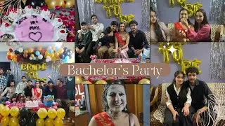 SURPRISE PARTY FOR SISTER | Bachelor's Party 🥹#vlog##bachelorparty#bridetobe#surprise #party#shimla