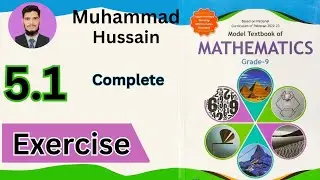 Exercise 5.1 LEC #17 Class 9 maths || NBF New Book 2025 || ex 5.1 Class 9 maths NBF
