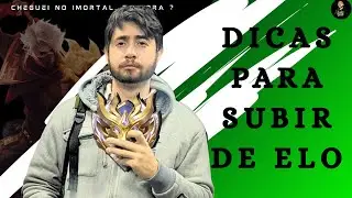 MLBB, dicas de como subir de elo,  do &eacute;pico ao miticio. s&oacute; aqui na live, chega junto familia.