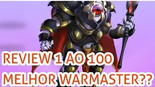 RAGNAROK REVIEW 1 A0 100 MELHOR WARMASTER?? MONSTER LEGENDS