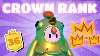 Llegando al crown rank 36 de Fall Guys