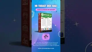 HR Toolkit Box&trade; for UAE | For more call us on 8073580220 or visit www.hrtoolkitbox.com