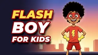 ఫ్లాష్ బాయ్ ⚡ | Flash Man లా పరుగెత్తే బాలుడు | Telugu Kids Moral Story