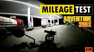 KTM Adventure 390x plus Mileage after 2000 KM ? Good or Bad Mileage 🤔