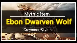 ESO How to get the Dwarven Ebon Wolf Mount FAST