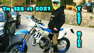 TM 125 FI 2021 TEST RIDE IN DOPPIO