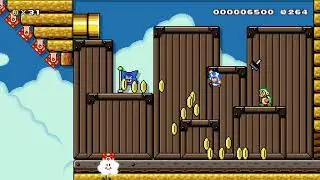 Mutiny On The Bounty by Charlie` 🍄 Super Mario Maker 2 ✹Switch✹ #atw
