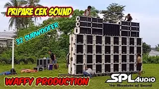 review Cek sound waffy production 32 subwoofer #waffyproduction #splaudio #soundsystem