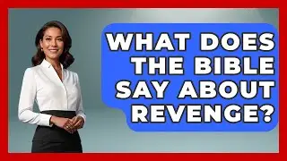 What Does The Bible Say About Revenge? - The Ethical Compass