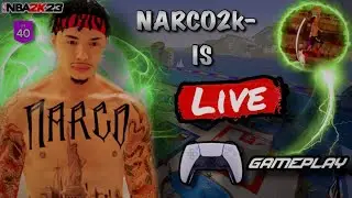 LIVE NBA 2K23 GRINDING LEVEL 40 REWARDS  (BEST BUILD + BADGES) | ROAD TO 1K SUBS