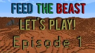 Minecraft- FTB Ep. 1- Village Exploration!