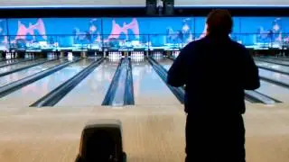 S.S. bowls 299 @ Spectrum Lanes on his b-day